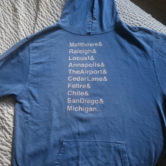 Unisex Avett Brothers "Pretty Girl From" blue hoody - Picture 2 of 6